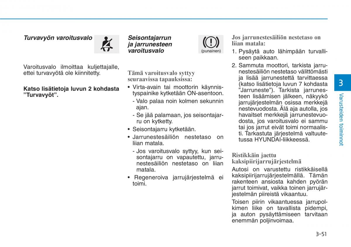 Hyundai Ioniq Hybrid omistajan kasikirja / page 141