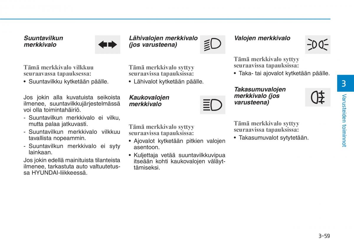 Hyundai Ioniq Hybrid omistajan kasikirja / page 149