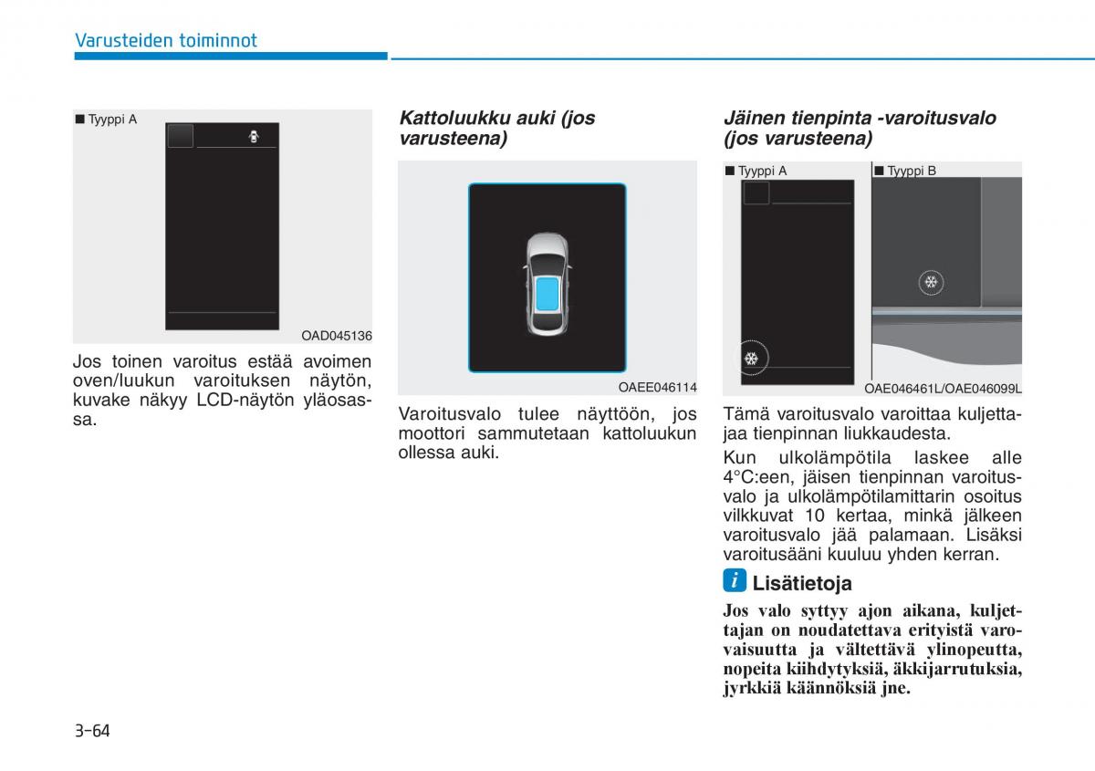 Hyundai Ioniq Hybrid omistajan kasikirja / page 154