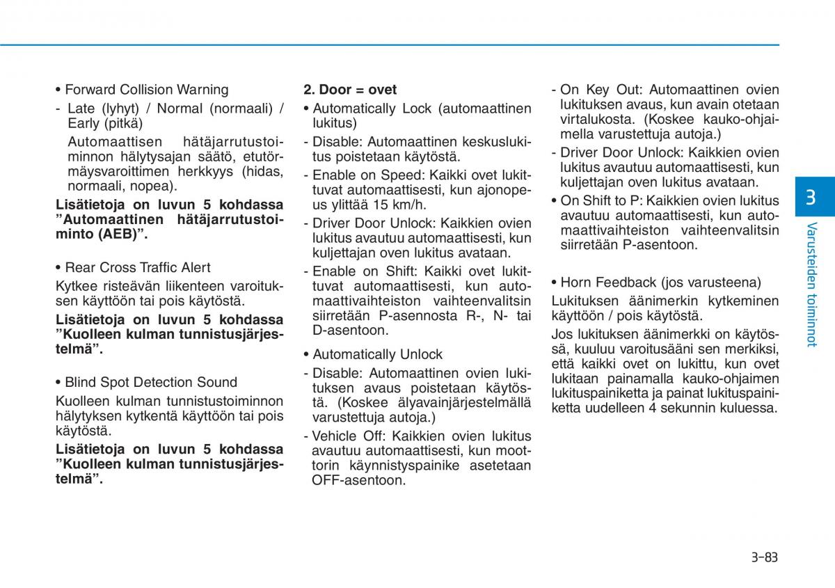 Hyundai Ioniq Hybrid omistajan kasikirja / page 173