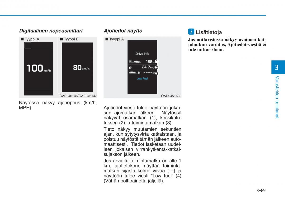 Hyundai Ioniq Hybrid omistajan kasikirja / page 179