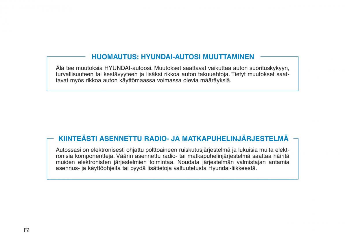 Hyundai Ioniq Hybrid omistajan kasikirja / page 2