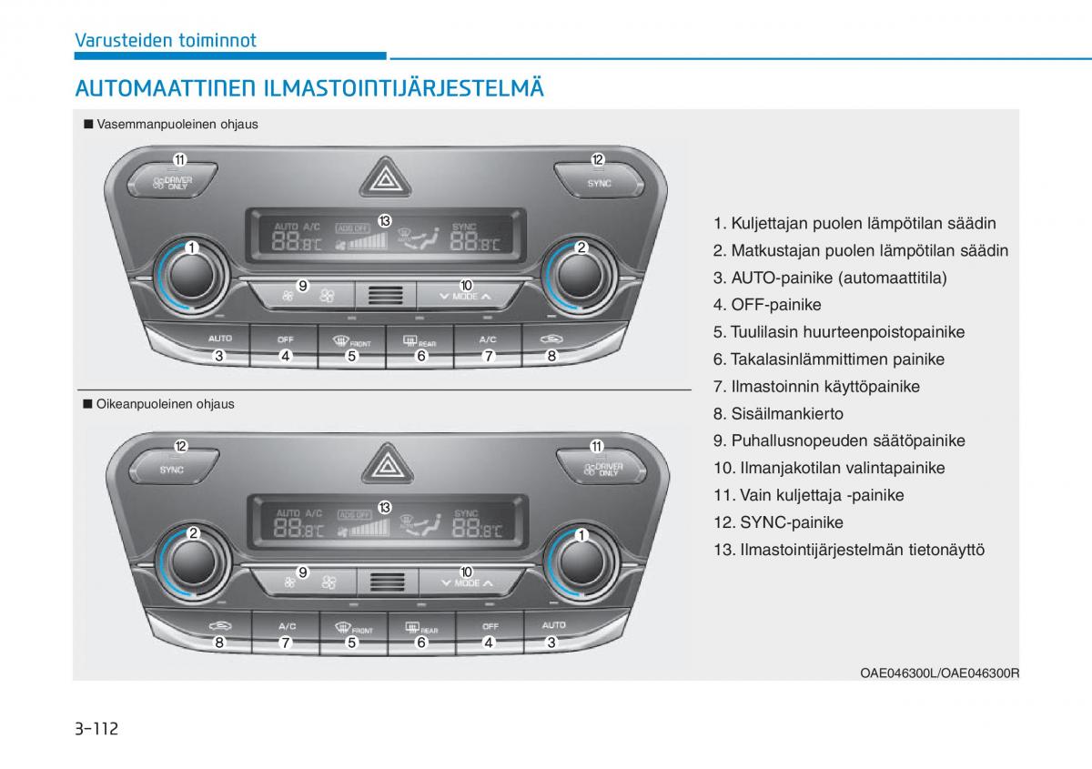 Hyundai Ioniq Hybrid omistajan kasikirja / page 202