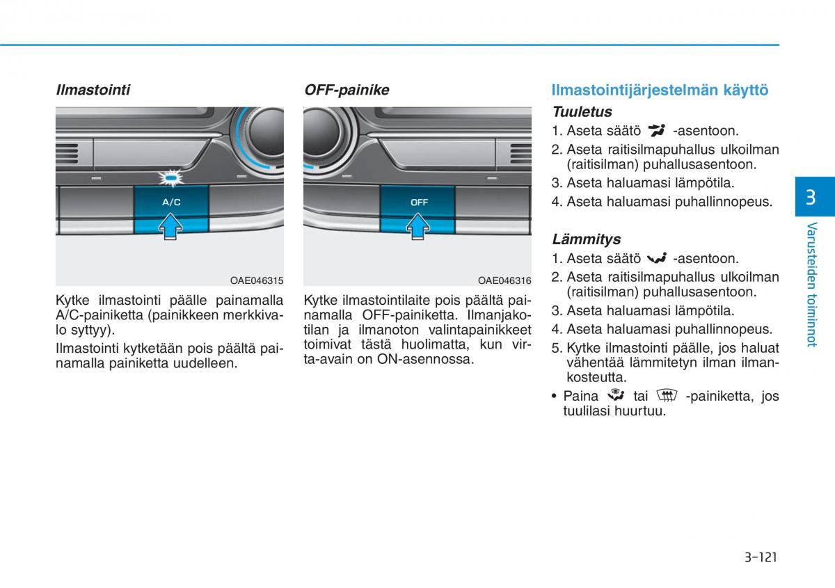 Hyundai Ioniq Hybrid omistajan kasikirja / page 211