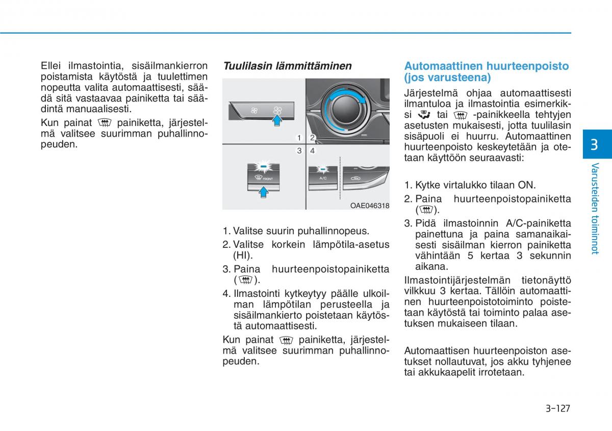 Hyundai Ioniq Hybrid omistajan kasikirja / page 217