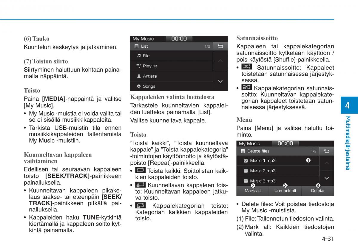 Hyundai Ioniq Hybrid omistajan kasikirja / page 260