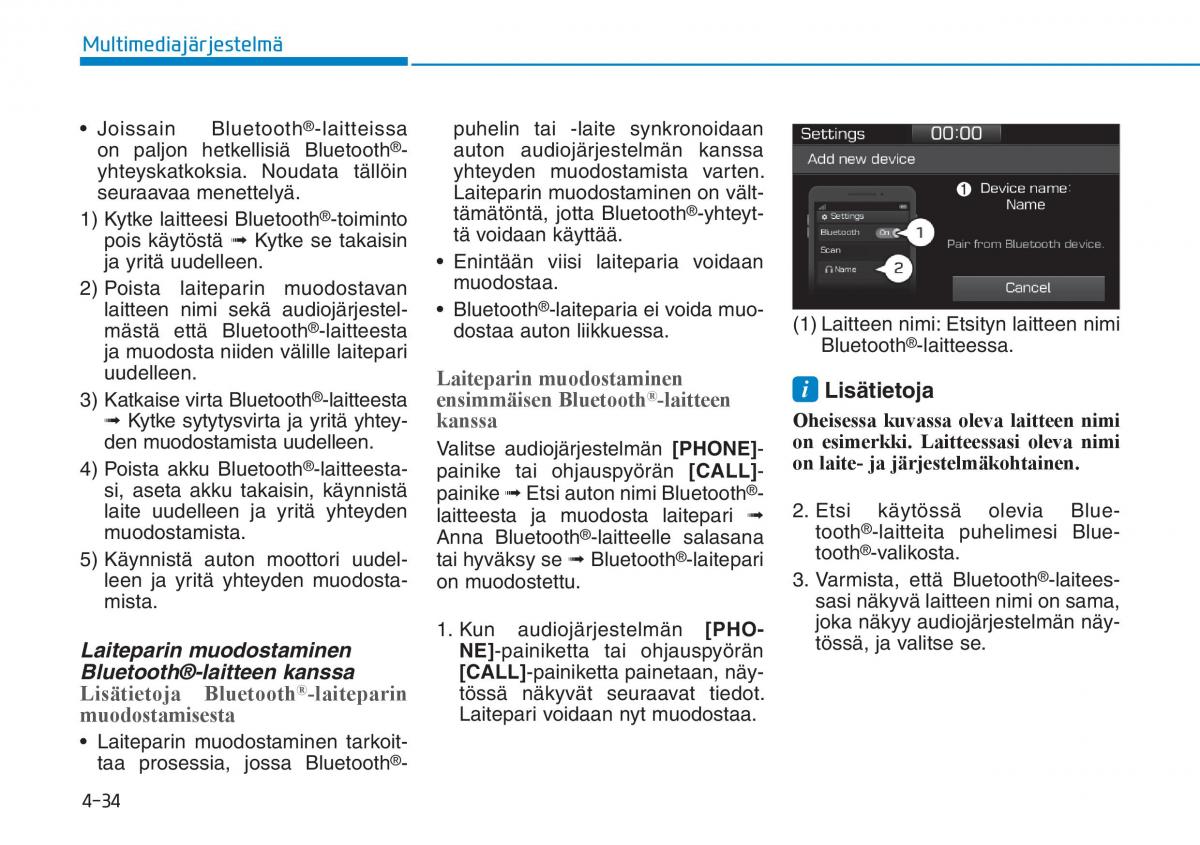 Hyundai Ioniq Hybrid omistajan kasikirja / page 263