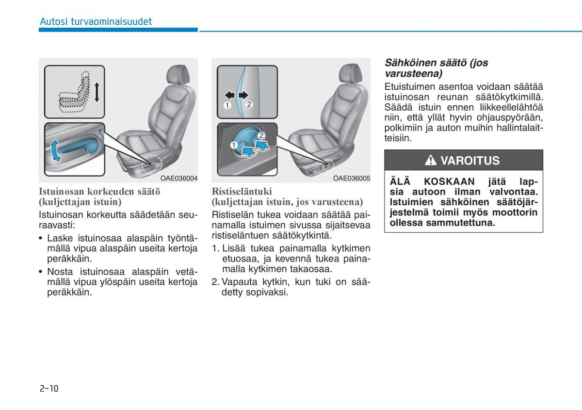 Hyundai Ioniq Hybrid omistajan kasikirja / page 28