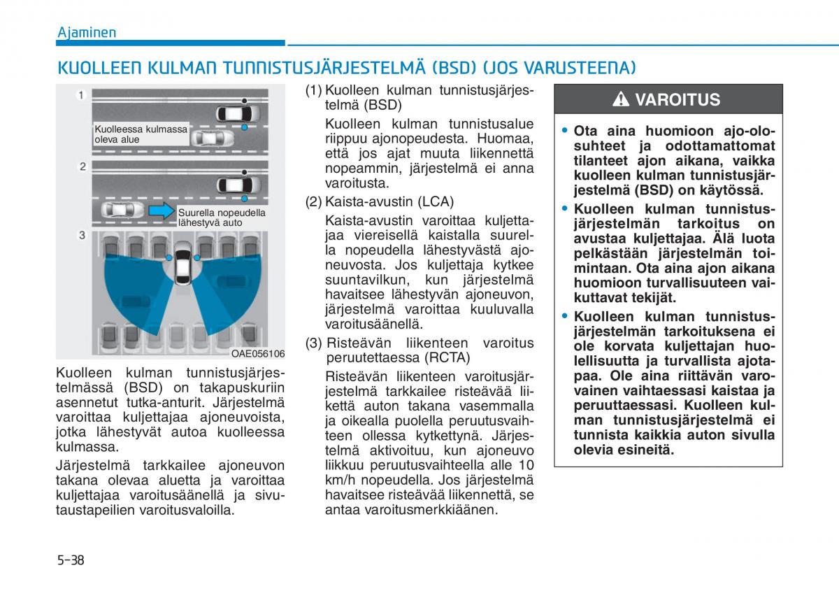 Hyundai Ioniq Hybrid omistajan kasikirja / page 310