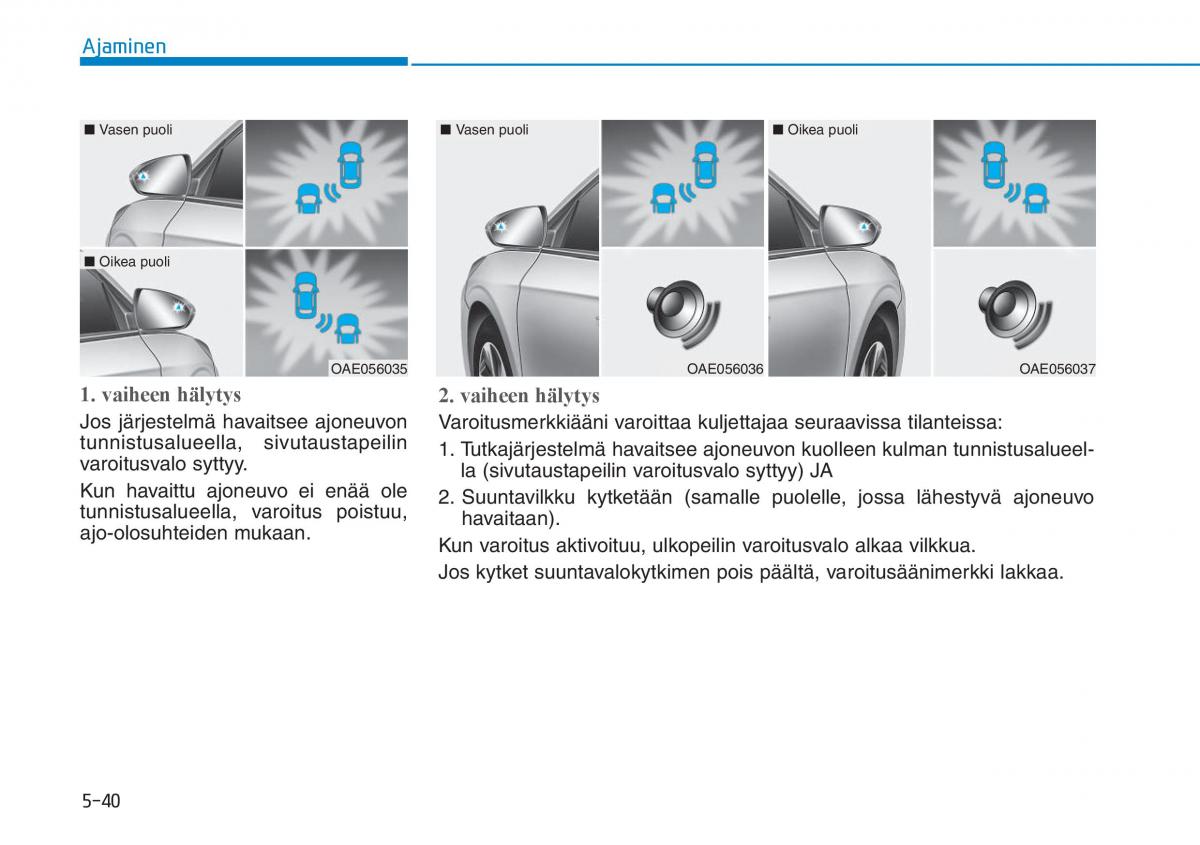 Hyundai Ioniq Hybrid omistajan kasikirja / page 312