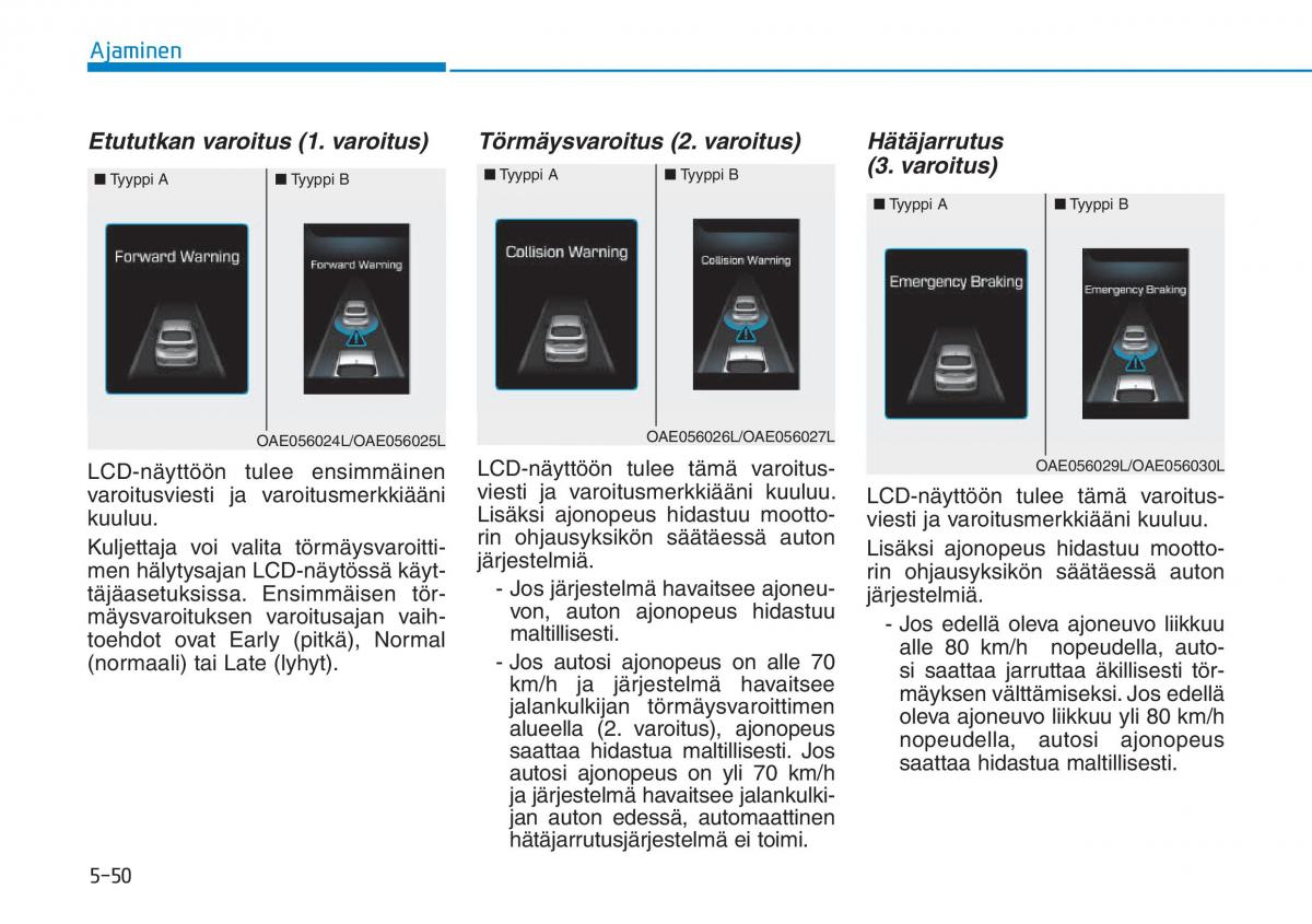 Hyundai Ioniq Hybrid omistajan kasikirja / page 322