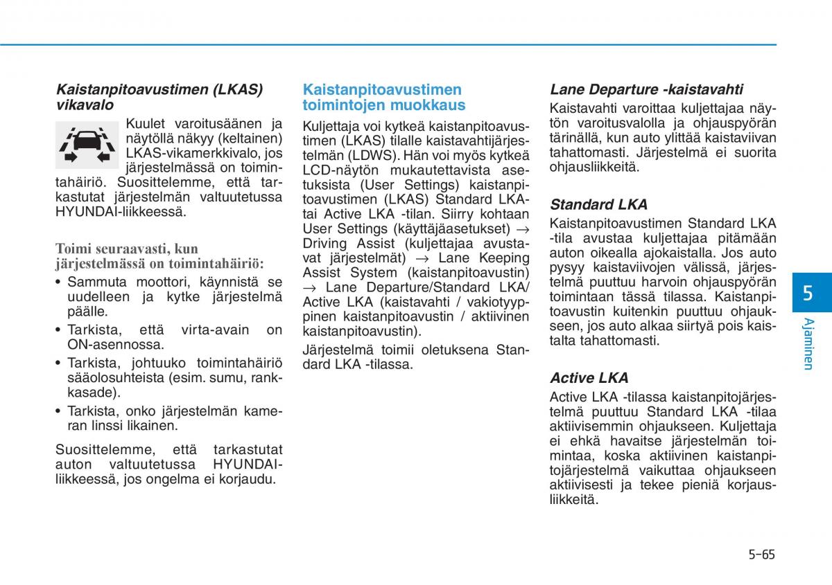 Hyundai Ioniq Hybrid omistajan kasikirja / page 337