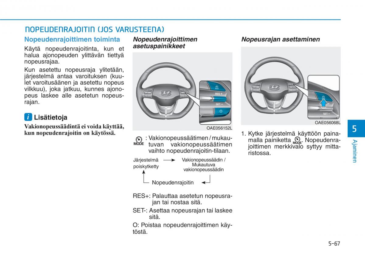 Hyundai Ioniq Hybrid omistajan kasikirja / page 339