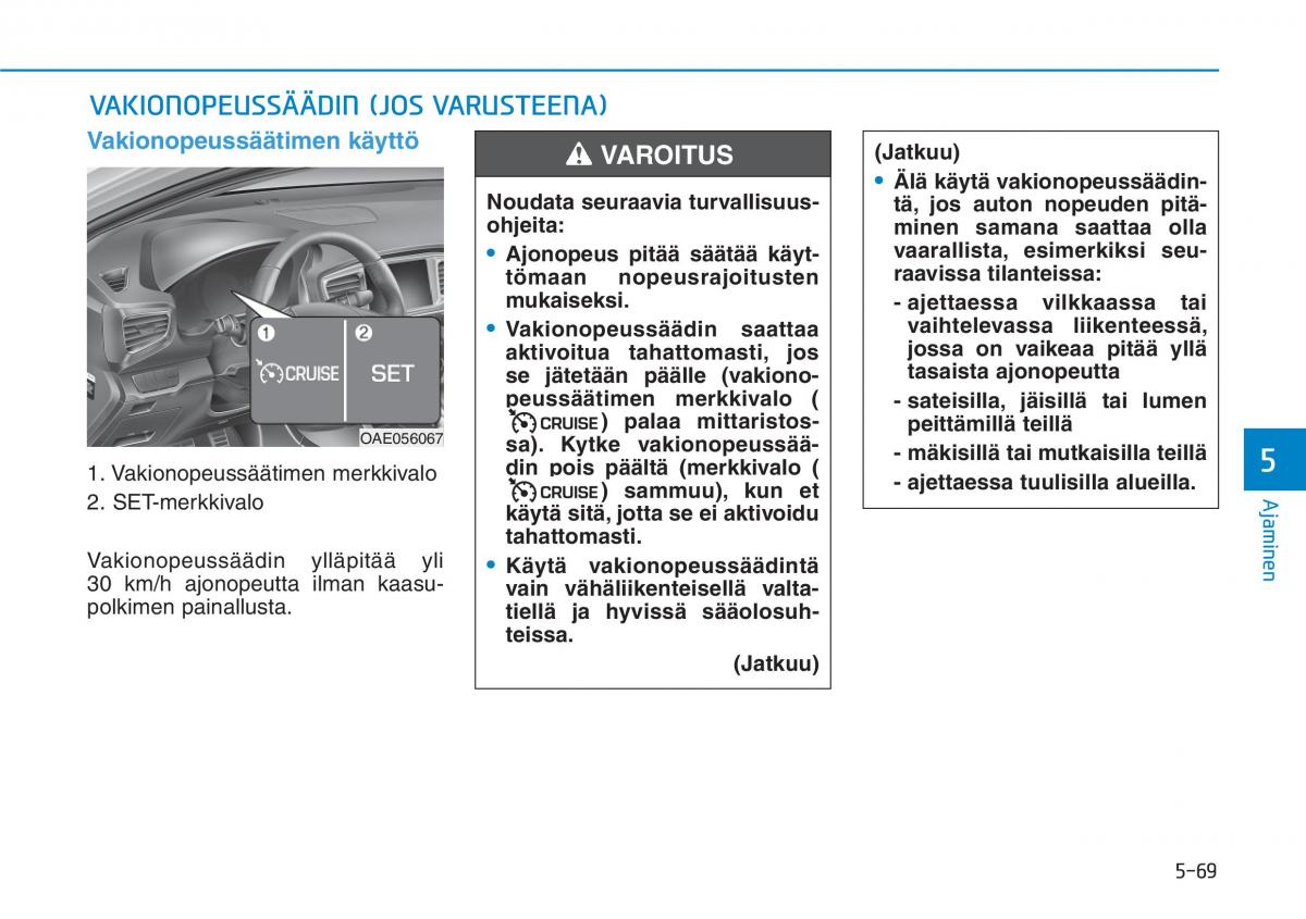 Hyundai Ioniq Hybrid omistajan kasikirja / page 341