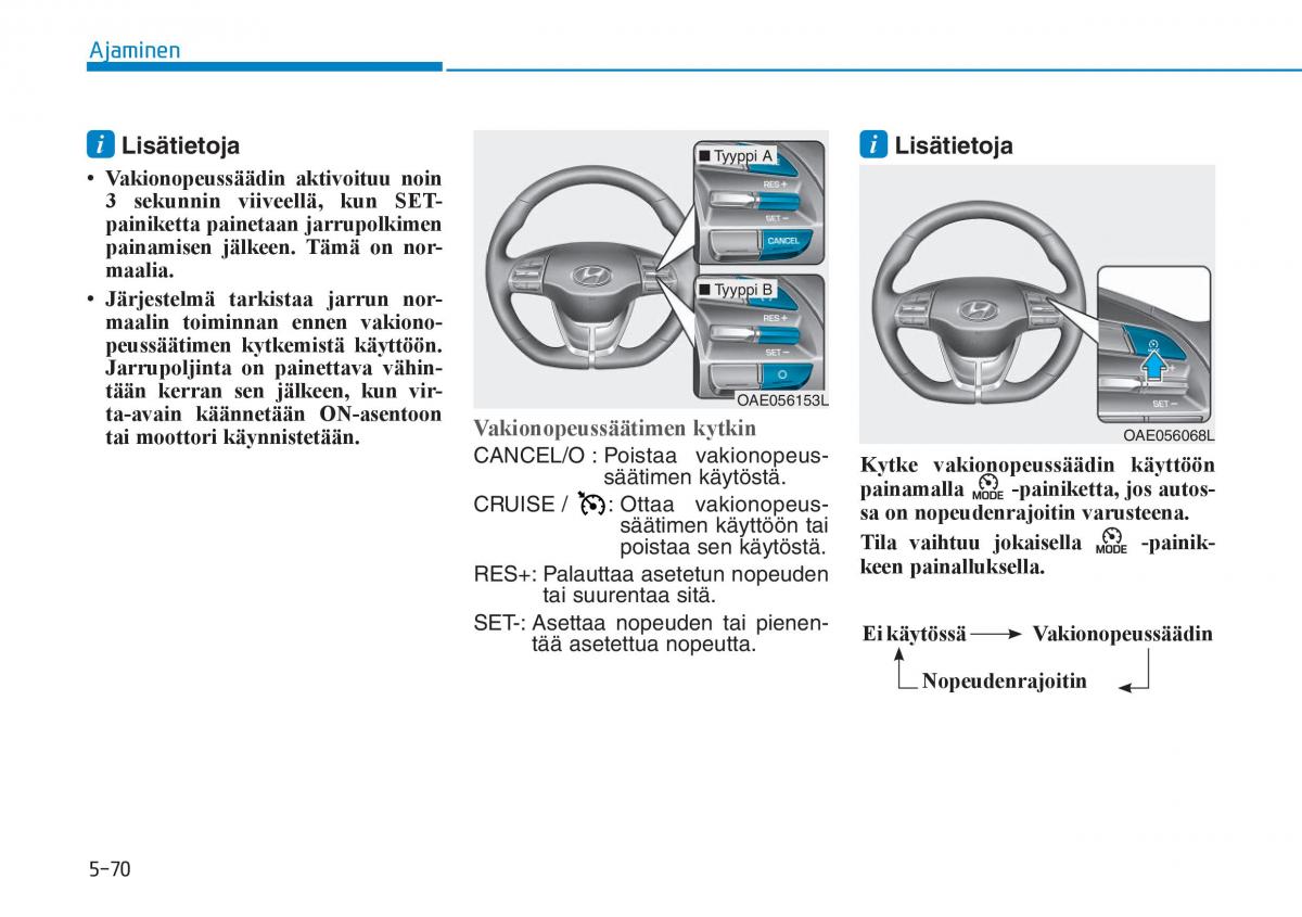 Hyundai Ioniq Hybrid omistajan kasikirja / page 342