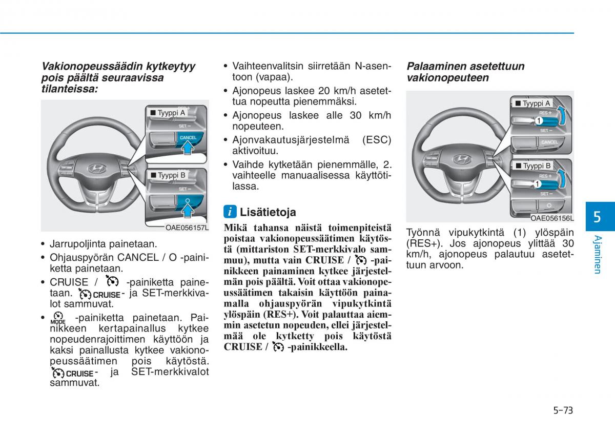 Hyundai Ioniq Hybrid omistajan kasikirja / page 345