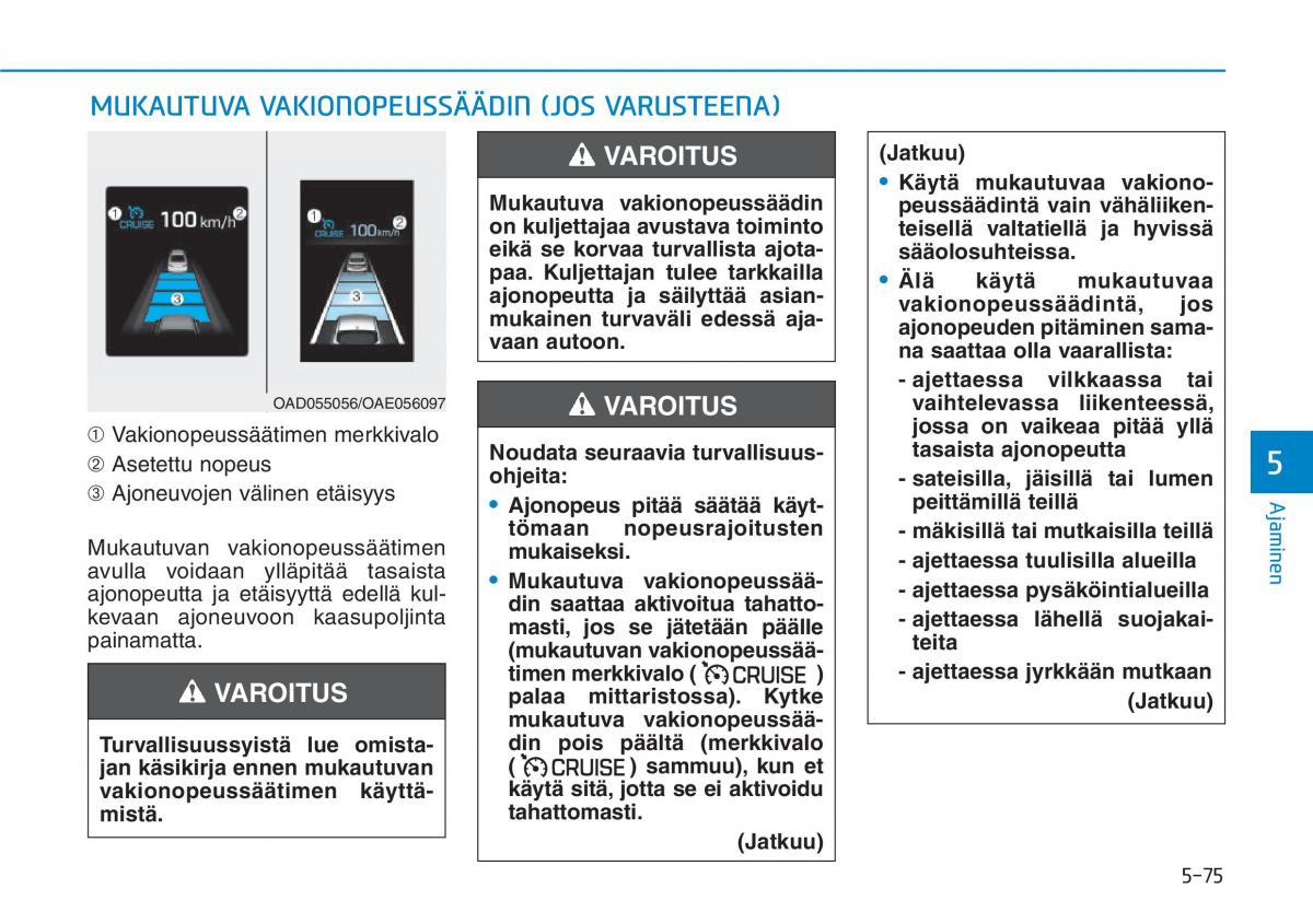 Hyundai Ioniq Hybrid omistajan kasikirja / page 347