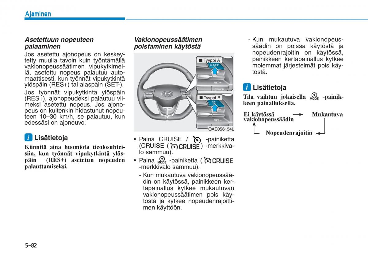 Hyundai Ioniq Hybrid omistajan kasikirja / page 354