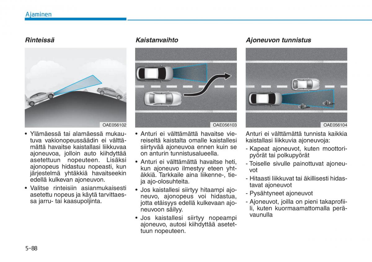 Hyundai Ioniq Hybrid omistajan kasikirja / page 360