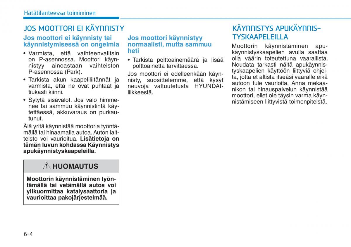 Hyundai Ioniq Hybrid omistajan kasikirja / page 377