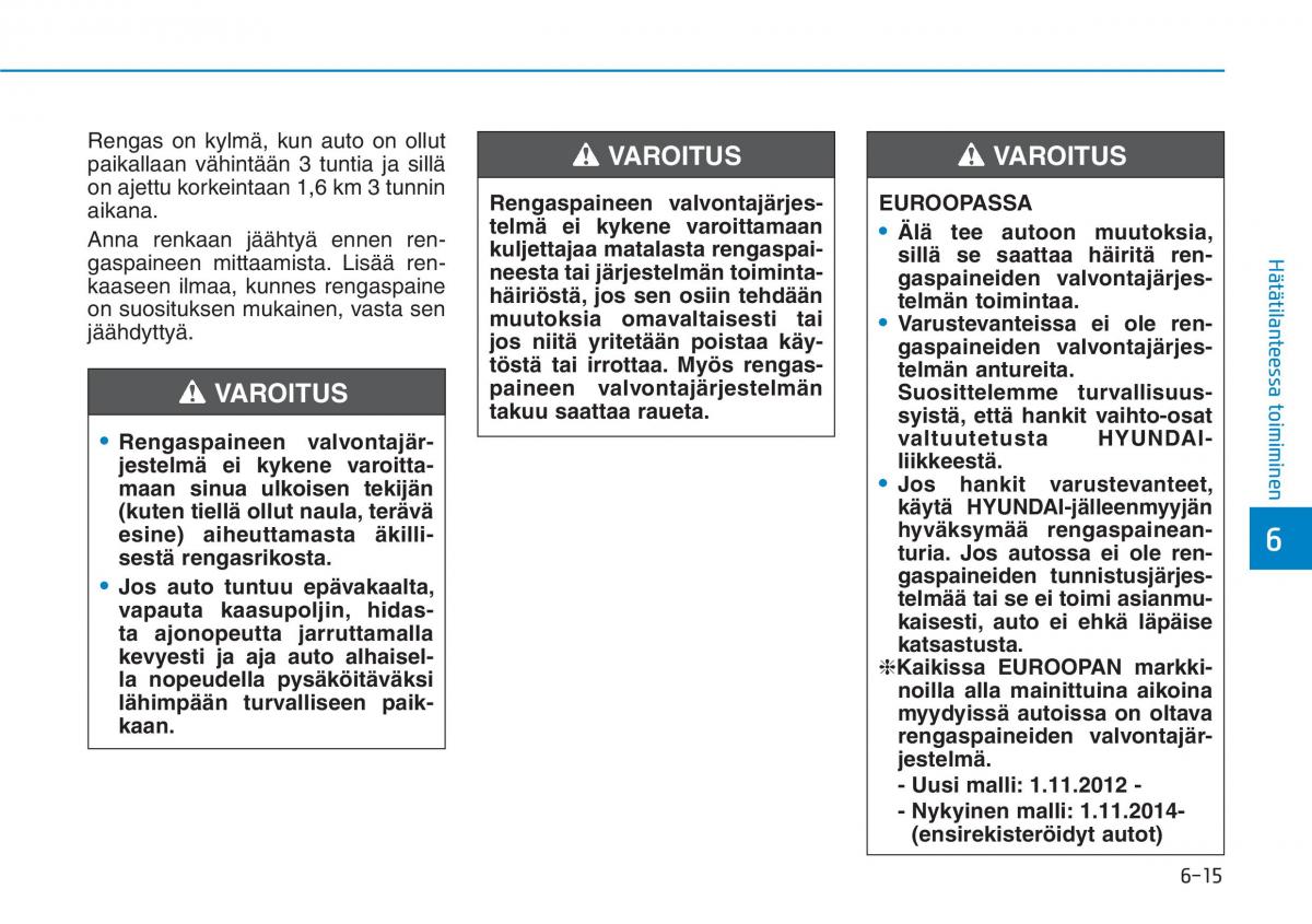 Hyundai Ioniq Hybrid omistajan kasikirja / page 388