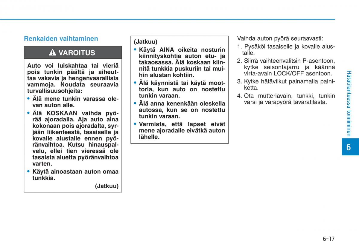 Hyundai Ioniq Hybrid omistajan kasikirja / page 390