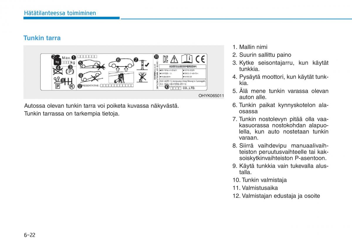 Hyundai Ioniq Hybrid omistajan kasikirja / page 395