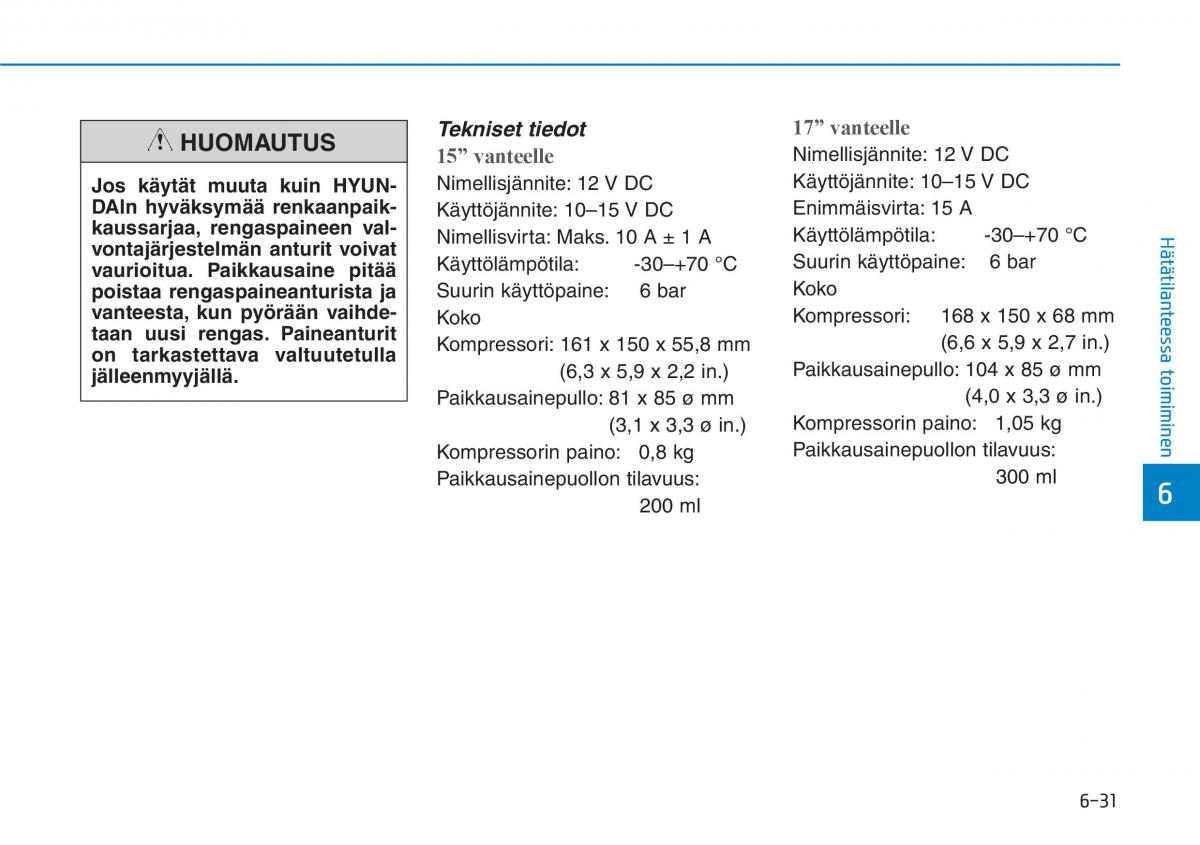 Hyundai Ioniq Hybrid omistajan kasikirja / page 404