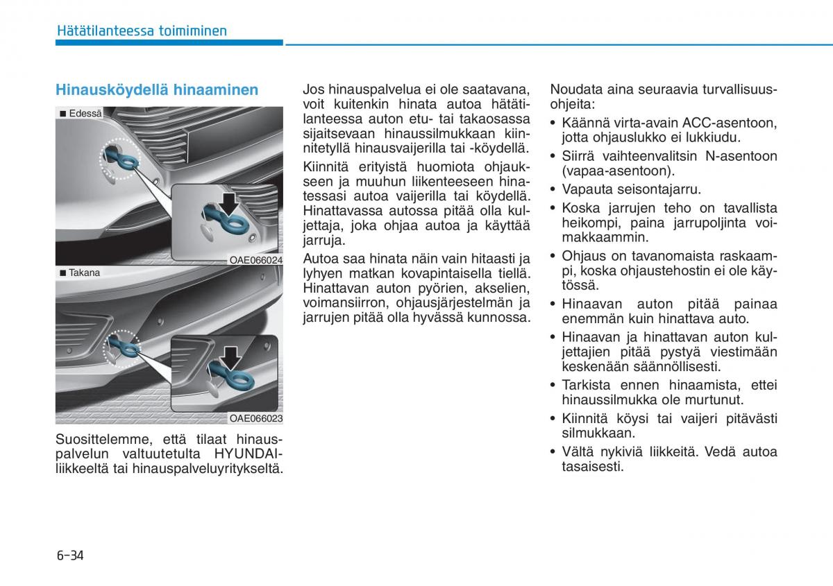 Hyundai Ioniq Hybrid omistajan kasikirja / page 407