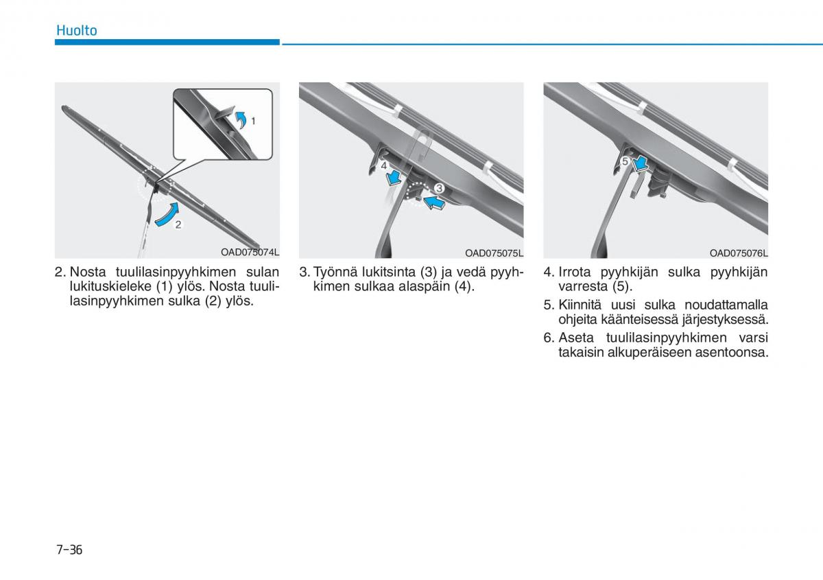 Hyundai Ioniq Hybrid omistajan kasikirja / page 445