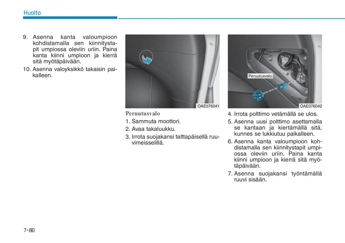 Hyundai Ioniq Hybrid omistajan kasikirja / page 489