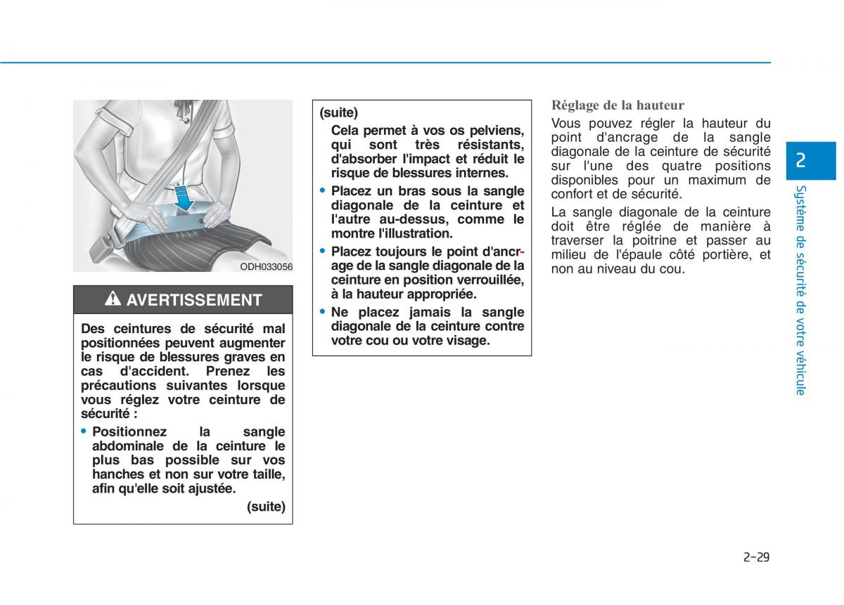 Hyundai Ioniq Hybrid manuel du proprietaire / page 63