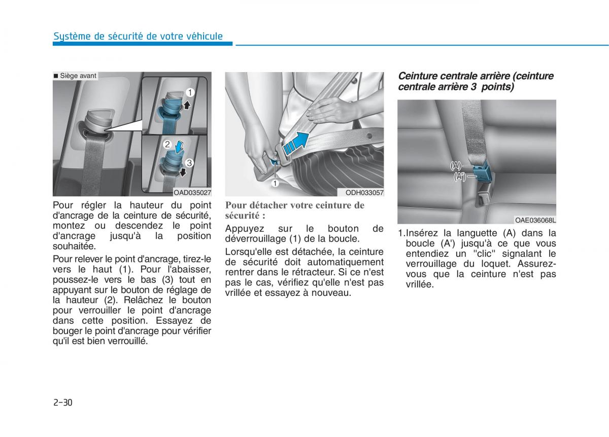 Hyundai Ioniq Hybrid manuel du proprietaire / page 64