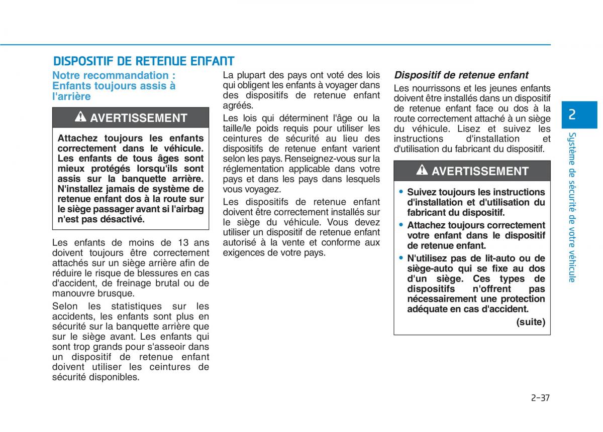 Hyundai Ioniq Hybrid manuel du proprietaire / page 71