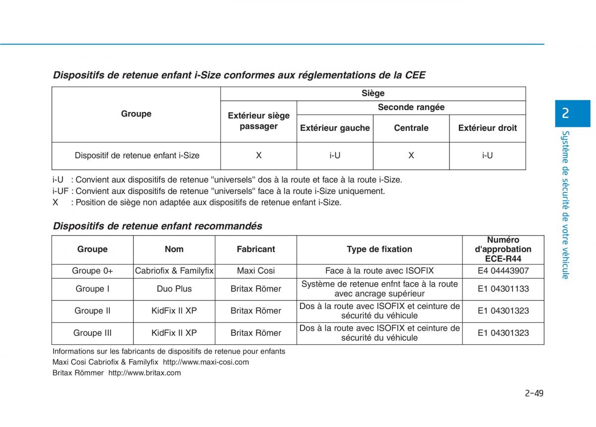 Hyundai Ioniq Hybrid manuel du proprietaire / page 83