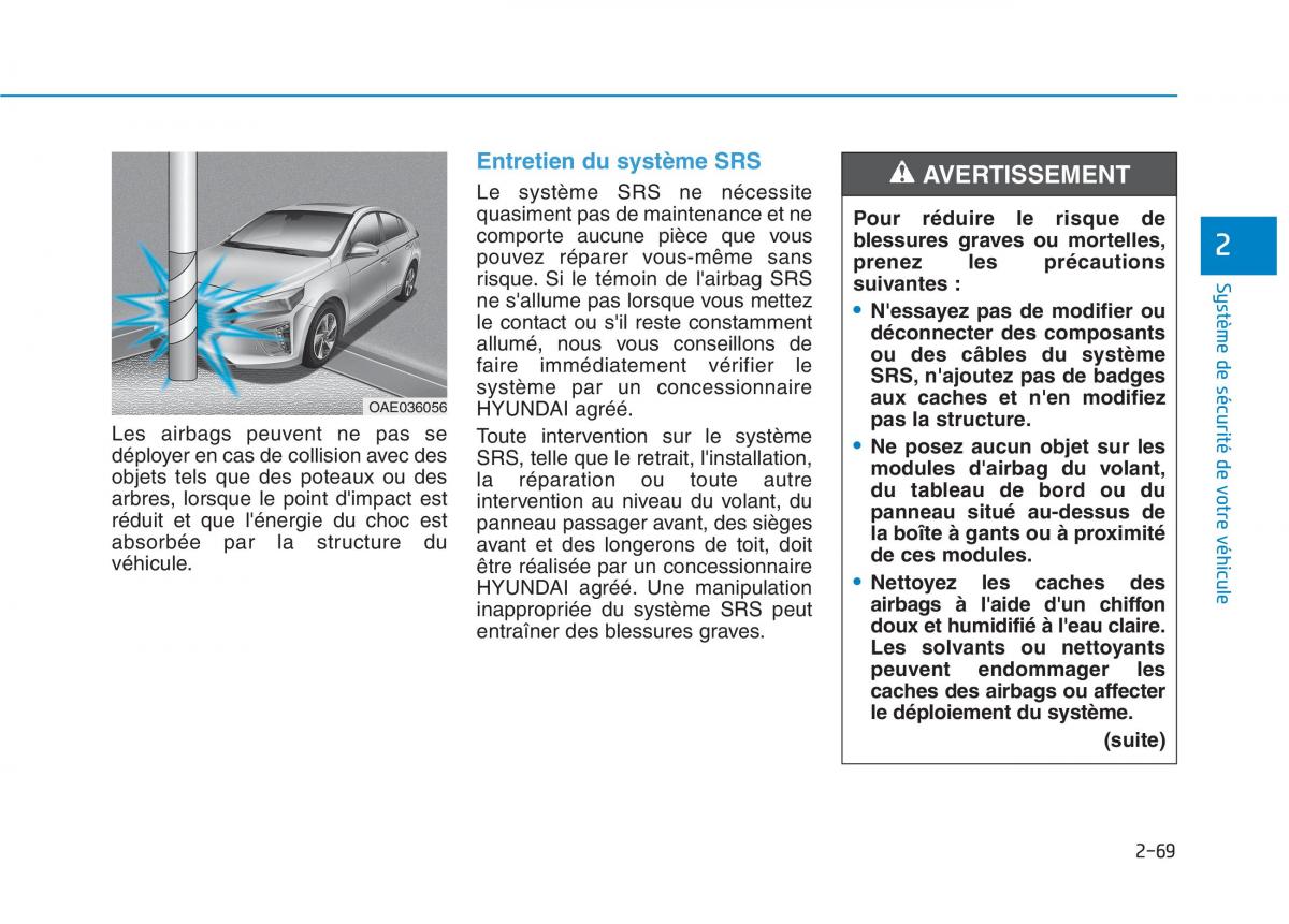 Hyundai Ioniq Hybrid manuel du proprietaire / page 103