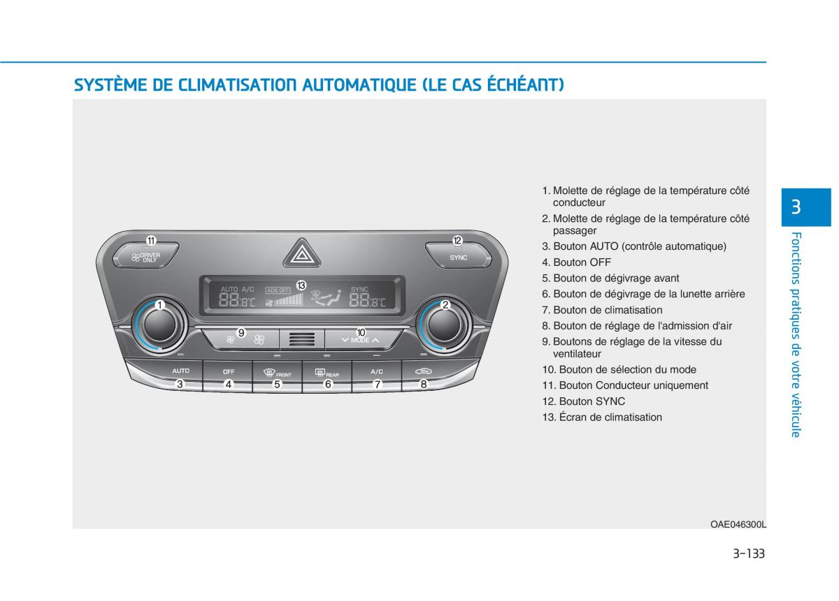 Hyundai Ioniq Hybrid manuel du proprietaire / page 133