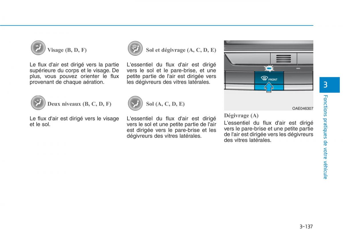 Hyundai Ioniq Hybrid manuel du proprietaire / page 137