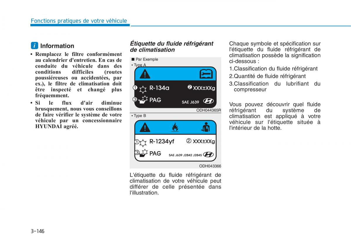 Hyundai Ioniq Hybrid manuel du proprietaire / page 146