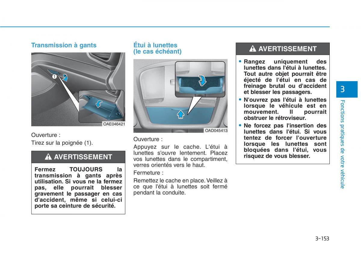 Hyundai Ioniq Hybrid manuel du proprietaire / page 153