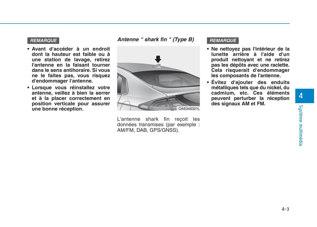 Hyundai Ioniq Hybrid manuel du proprietaire / page 166