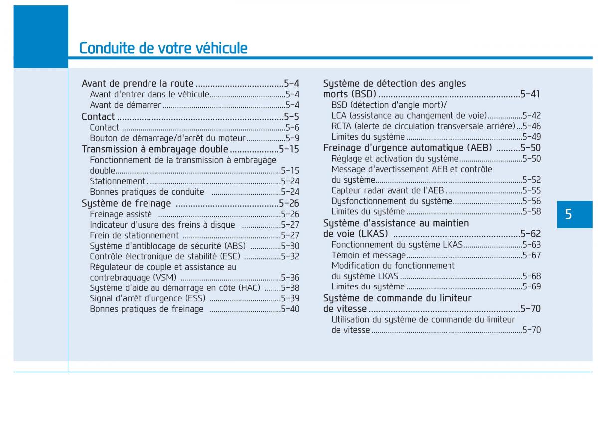 Hyundai Ioniq Hybrid manuel du proprietaire / page 218