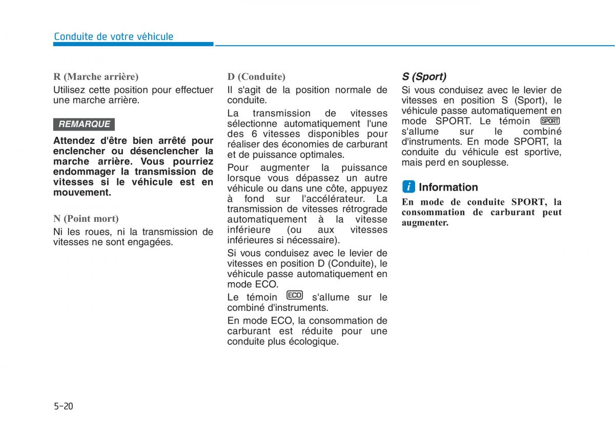 Hyundai Ioniq Hybrid manuel du proprietaire / page 237