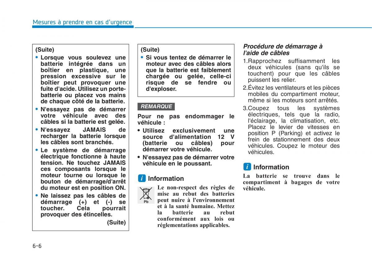 Hyundai Ioniq Hybrid manuel du proprietaire / page 328