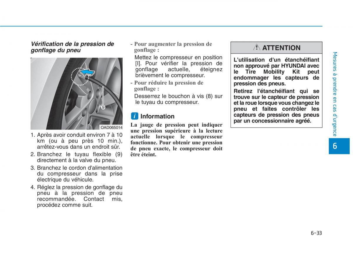 Hyundai Ioniq Hybrid manuel du proprietaire / page 355