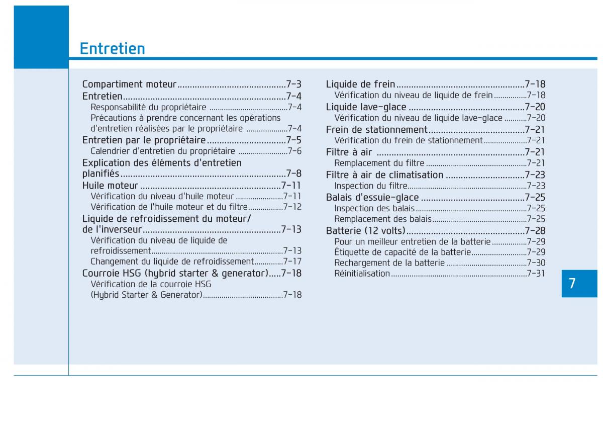 Hyundai Ioniq Hybrid manuel du proprietaire / page 361