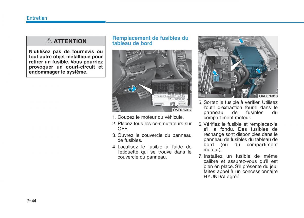 Hyundai Ioniq Hybrid manuel du proprietaire / page 404