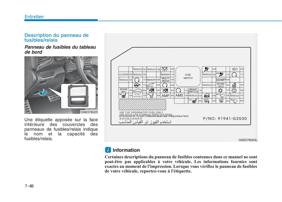 Hyundai Ioniq Hybrid manuel du proprietaire / page 408