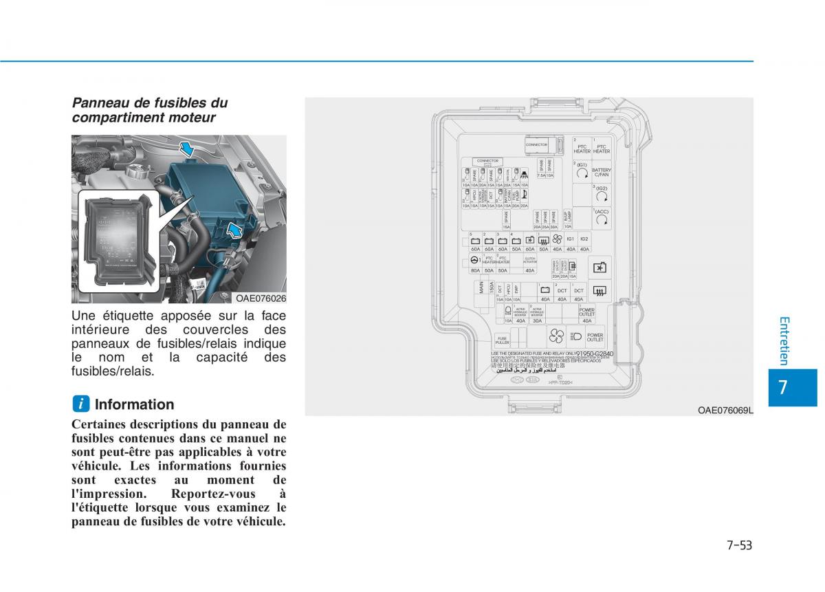 Hyundai Ioniq Hybrid manuel du proprietaire / page 413