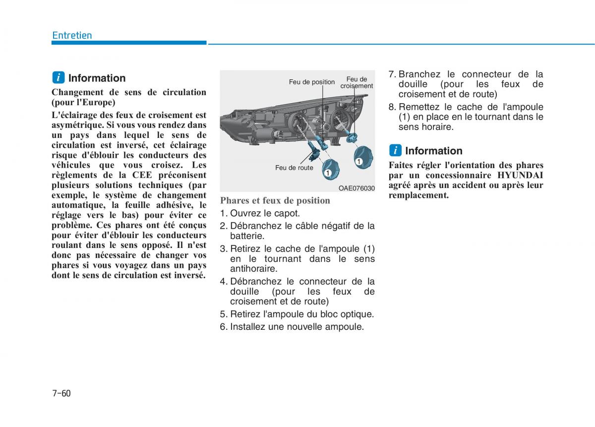 Hyundai Ioniq Hybrid manuel du proprietaire / page 420